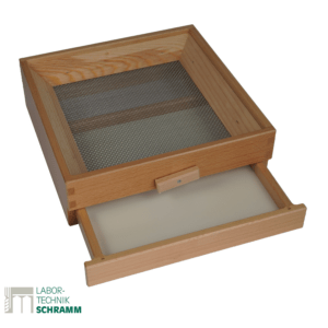 Käfersieb mit herausnehmbarer Schublade 25 x 25 cm