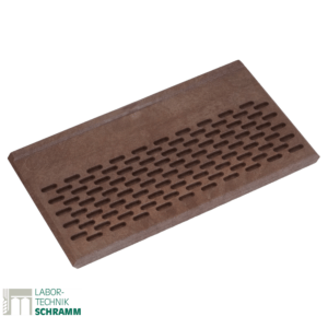 Körnerzählbrett aus Kunststoff 16x9 cm mit 100 Löcher