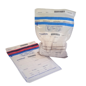 Sicherheitstaschen für Rückstellmuster 500 Stück