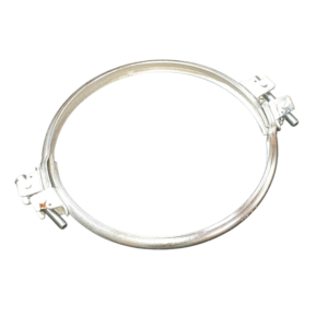 Spannring verzinkt mit Dichtung