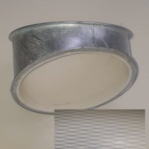 Verschleißschutz - Platte m. Streckgitter 1990x990x8 mm